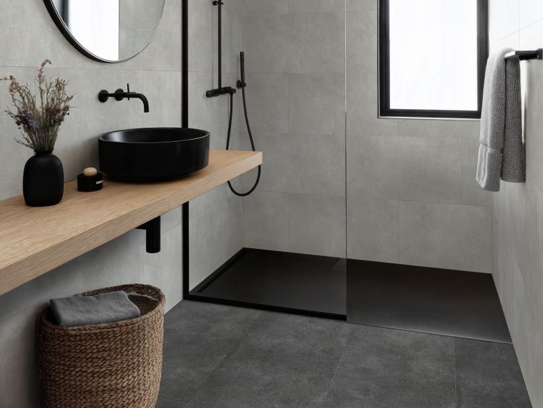 bloom uni dark concrete clear